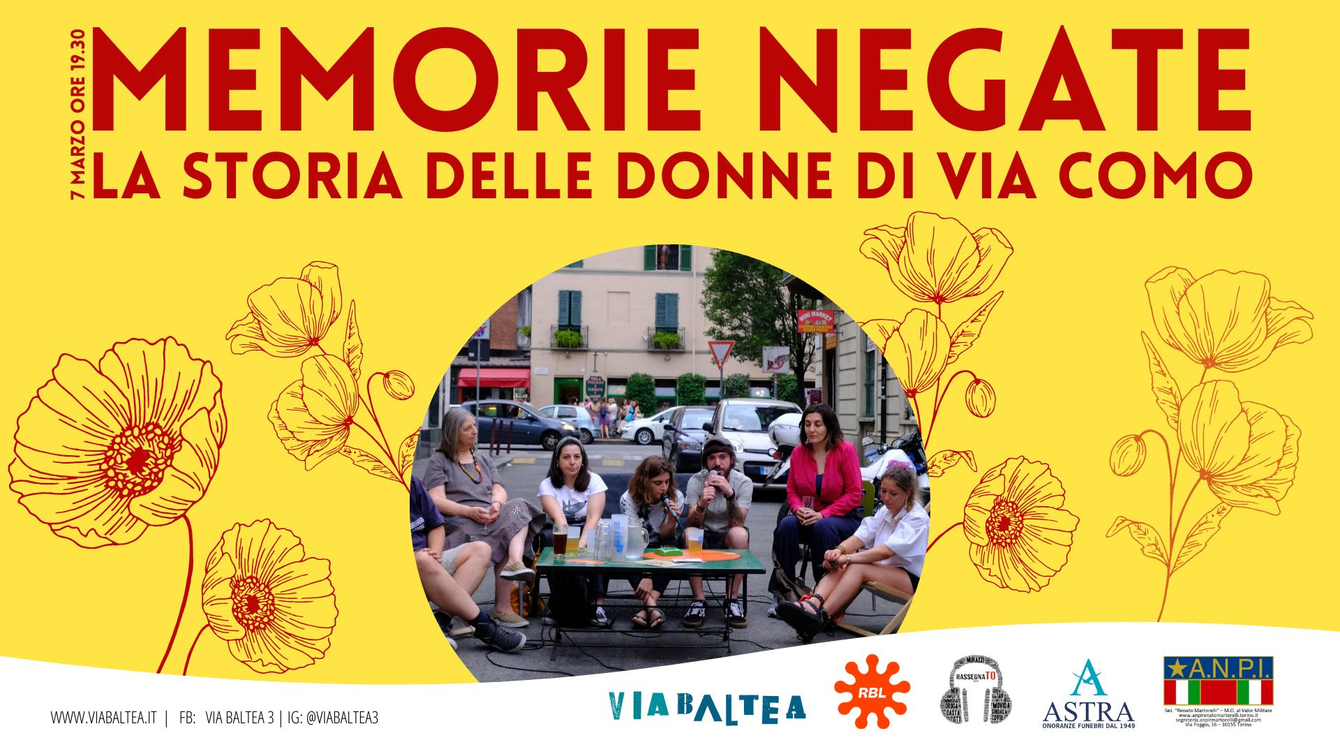 “Memorie Negate. La storia delle donne di via Como”